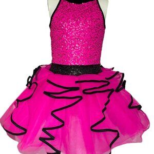 Weissman 14366 Wiggle Giggle Cerise Pink tutu dance recital NEW